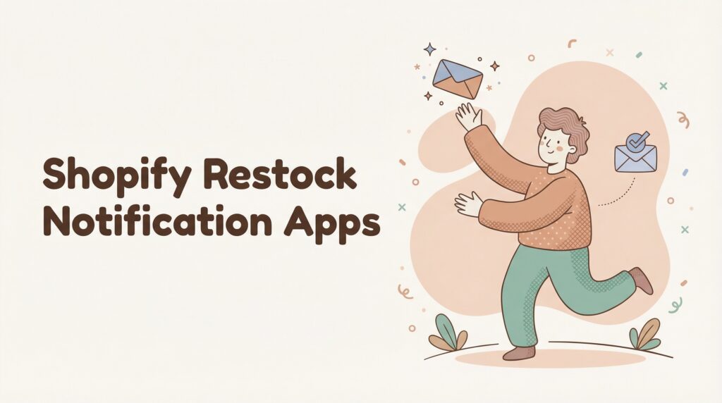 Featured image for Best Shopify restock notification apps (real features, real pricing)