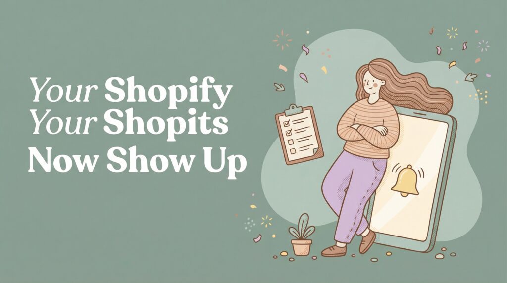 Shopify agentic commerce and the out-of-stock gap: featured image showing products in AI chat without Notify Me button